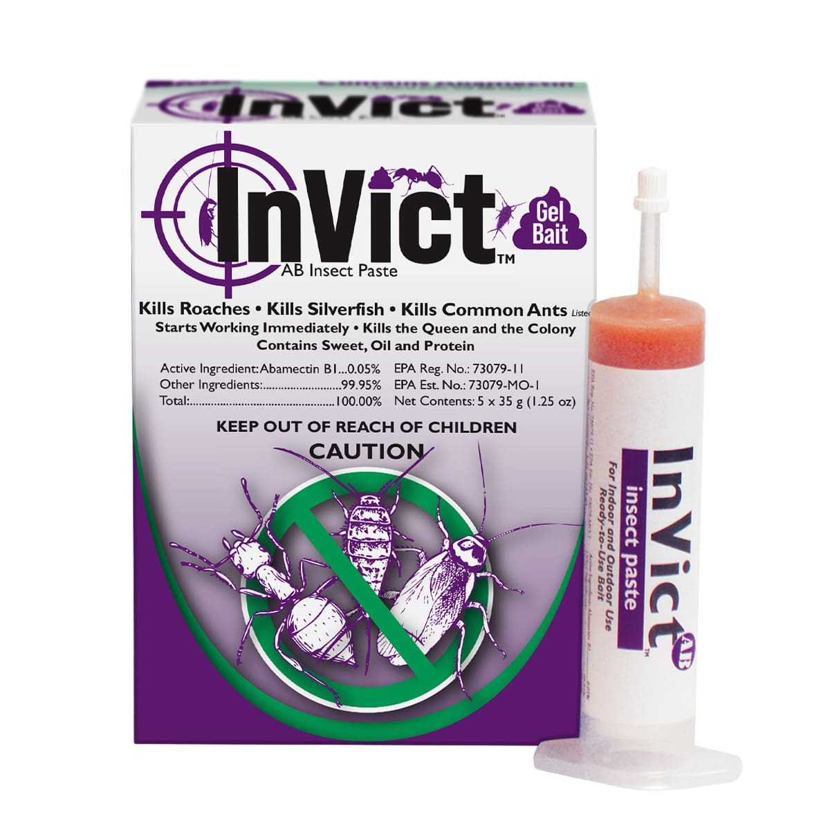 InVict AB Insect Paste/Ant/Roach (35gm) | Target Specialty Products US