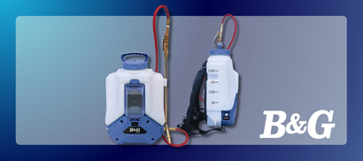 B&G 2.5gal 18V Extenda-Ban Backpack Sprayer