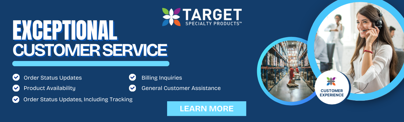 Exceptional Customer Service from Target Specialty Products
