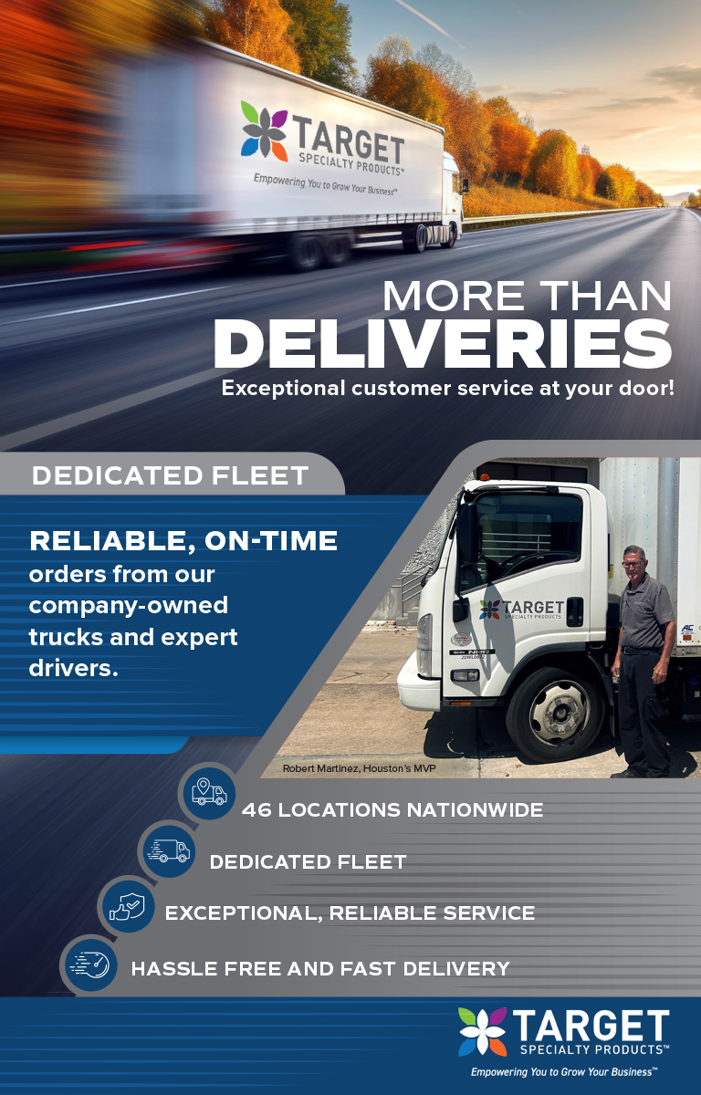 More than deliveries - exceptional customer service at your door! Dedicated fleet and reliable, on-time orders from our company-owned trucks and expert drivers.