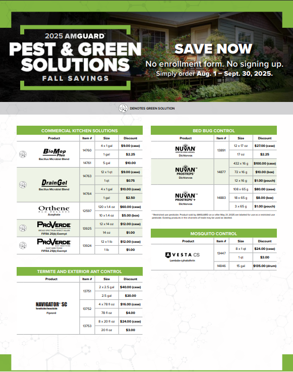 Amgard Spring Promotion