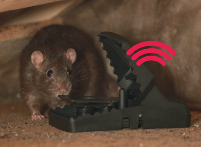 bluetooth mouse trap