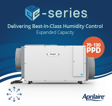 E-series - delivering best in class humidity control - energy efficient.