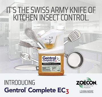 Its the swiss army knife of kitchen insect control. Introducing Gentrol Complete EC3. Learn More.