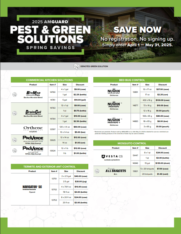 Amgard Spring Promotion
