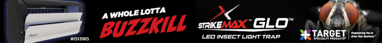 A whole lot of buzzkill; StrikeMax Glo LED Insect Light Trap - available on Target Specialty Products